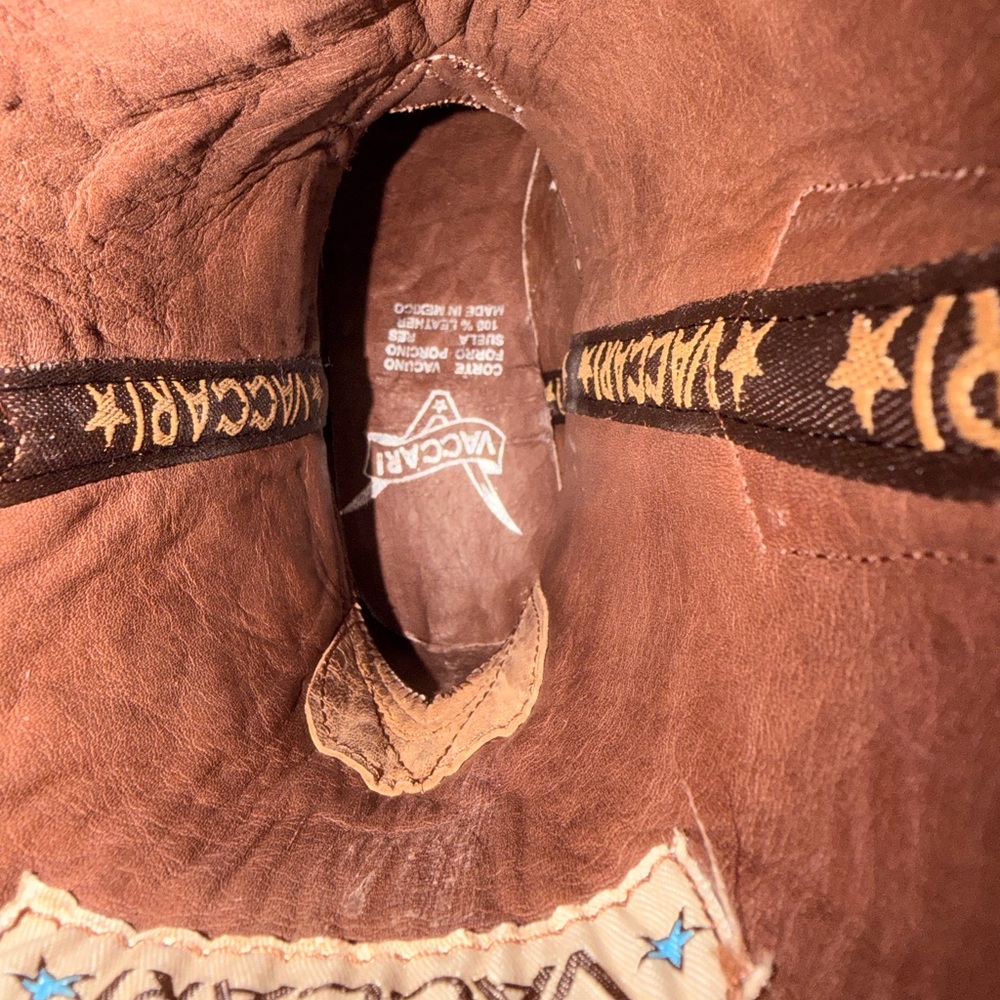 Vaccari University Texas Tech Python Genuine Leat… - image 9